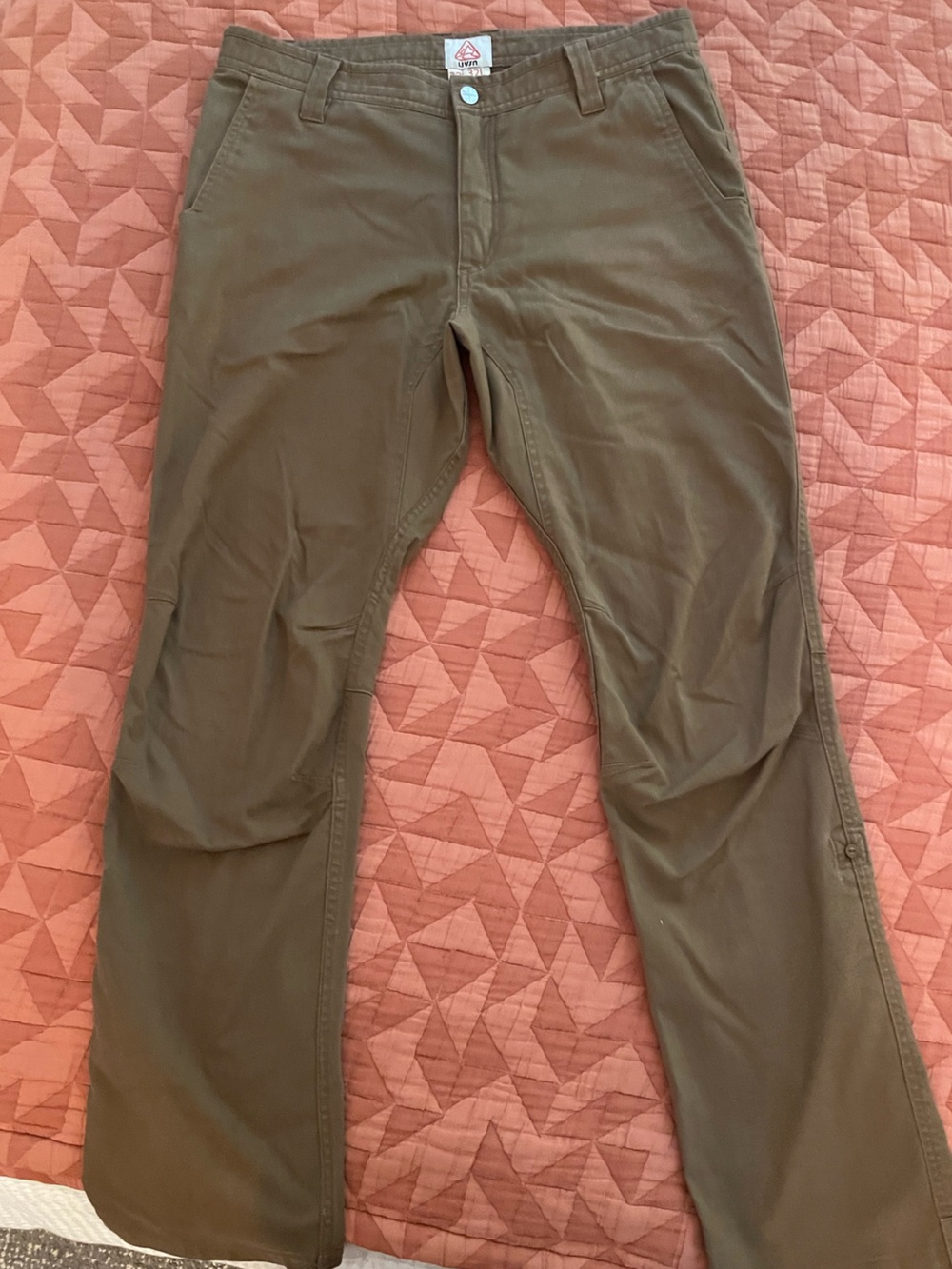 Men’s LIVSN Brown 32x32 Pants